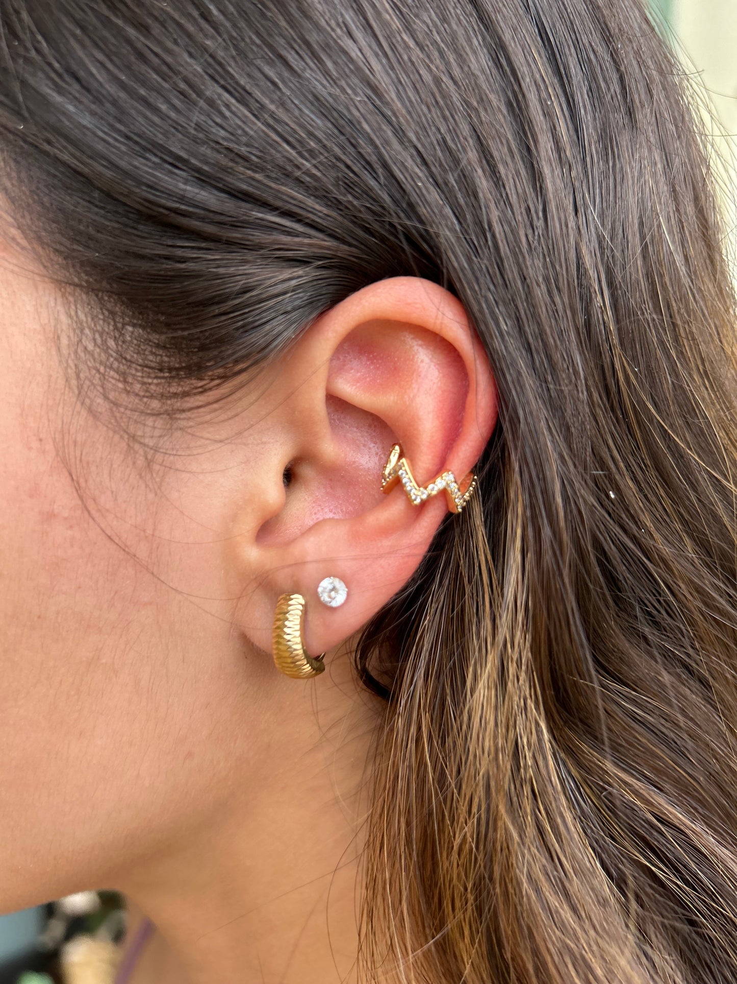 Zig Zag Earcuff