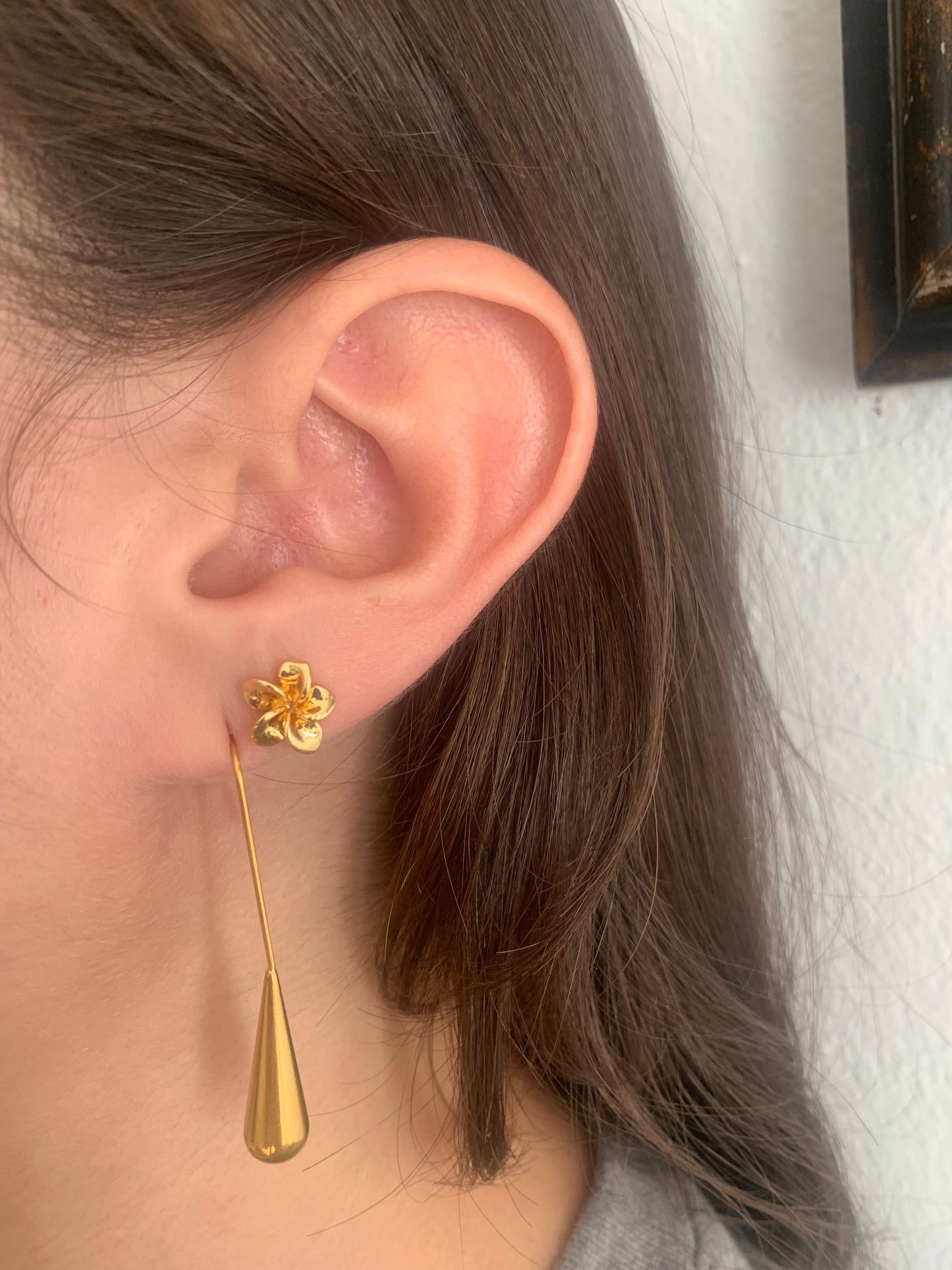 Gold Drop Earrings