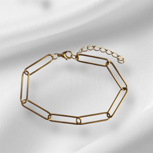 Large Paperclip Bracelet